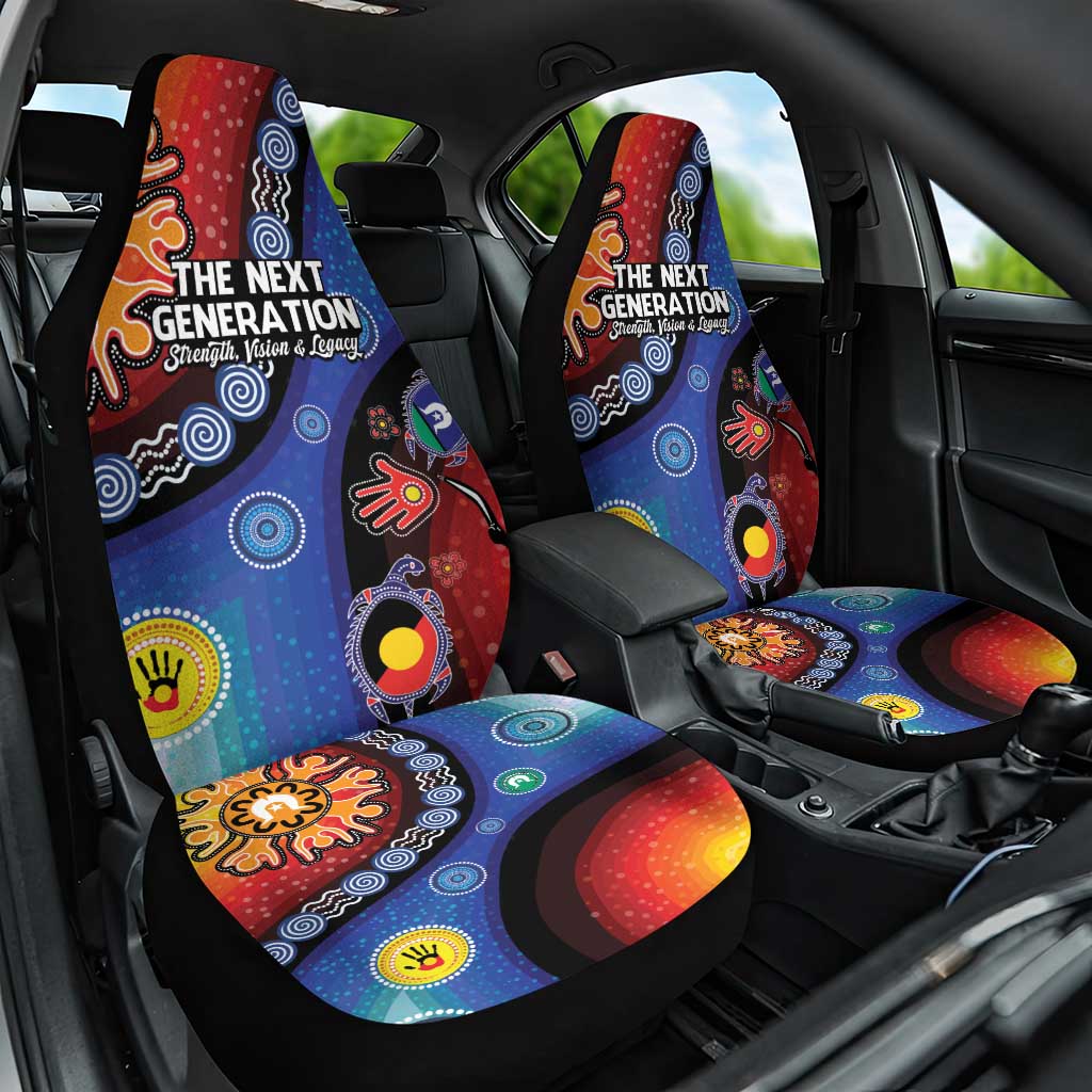 NAIDOC 2025 Our Voices Their Legacy Car Seat Cover