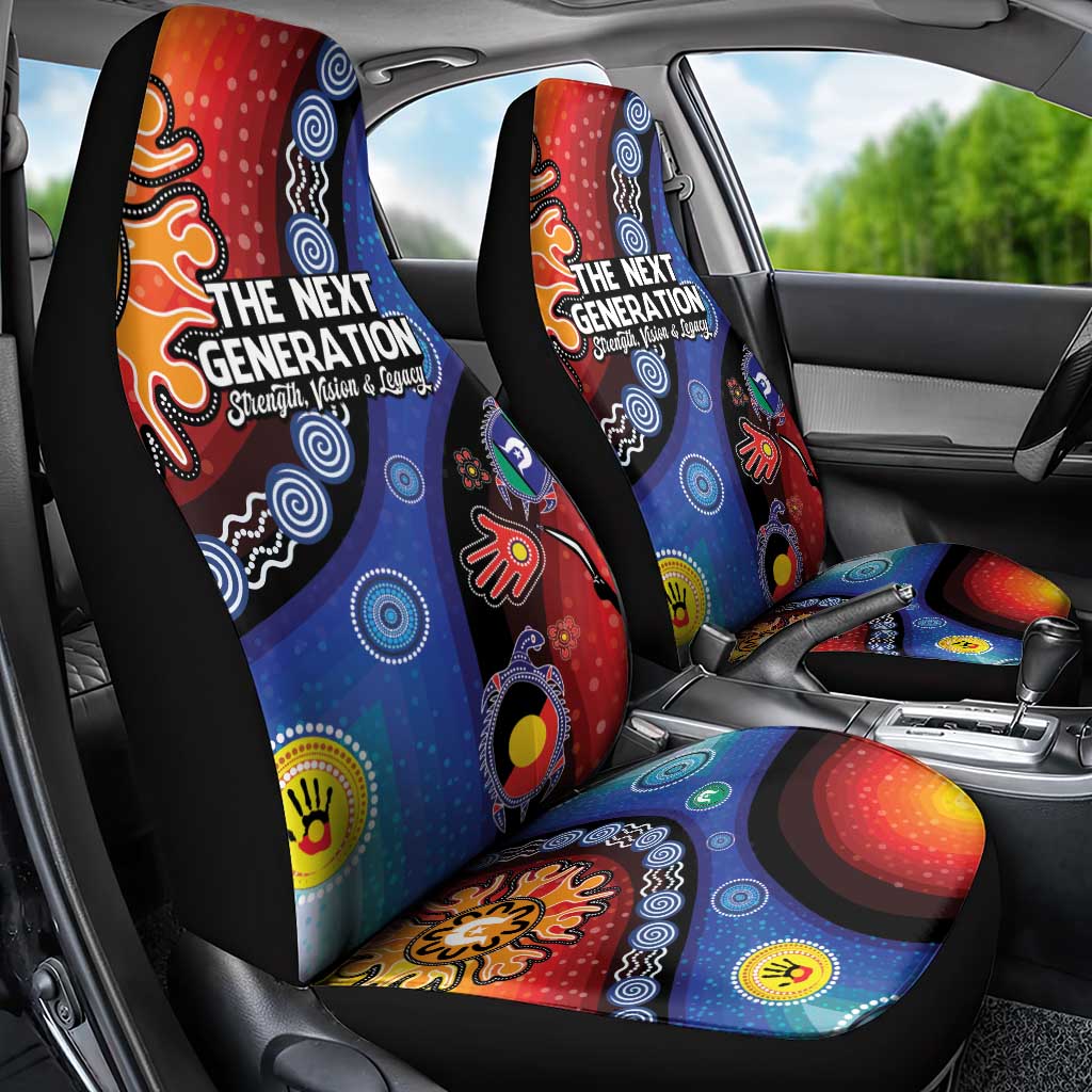 NAIDOC 2025 Our Voices Their Legacy Car Seat Cover