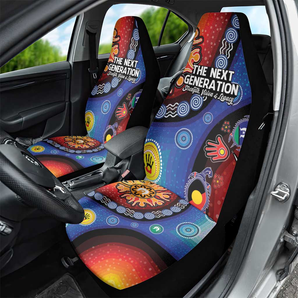 NAIDOC 2025 Our Voices Their Legacy Car Seat Cover
