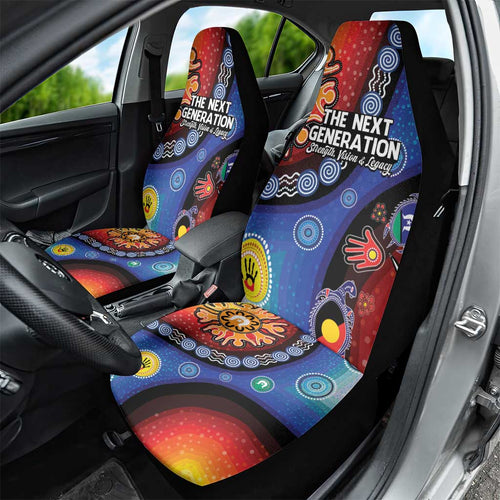 NAIDOC 2025 Our Voices Their Legacy Car Seat Cover