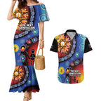 NAIDOC 2025 Our Voices Their Legacy Couples Matching Mermaid Dress and Hawaiian Shirt