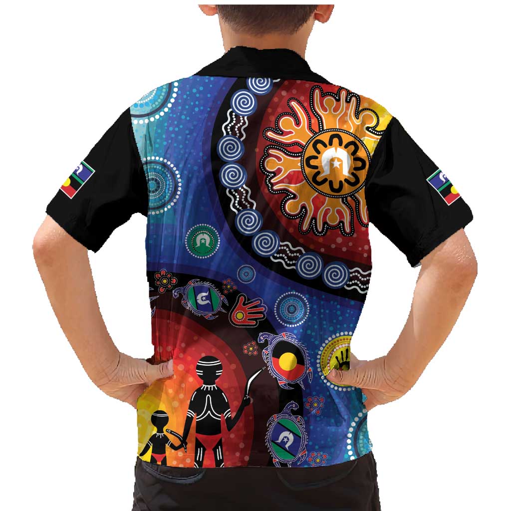 NAIDOC 2025 Our Voices Their Legacy Family Matching Mermaid Dress and Hawaiian Shirt