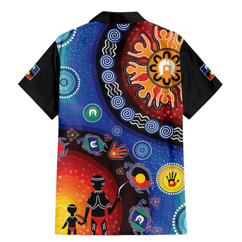 NAIDOC 2025 Our Voices Their Legacy Family Matching Mermaid Dress and Hawaiian Shirt