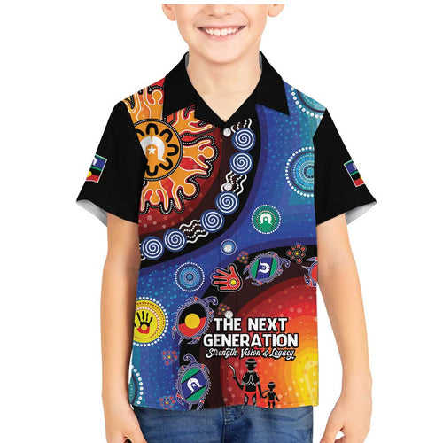 NAIDOC 2025 Our Voices Their Legacy Family Matching Mermaid Dress and Hawaiian Shirt