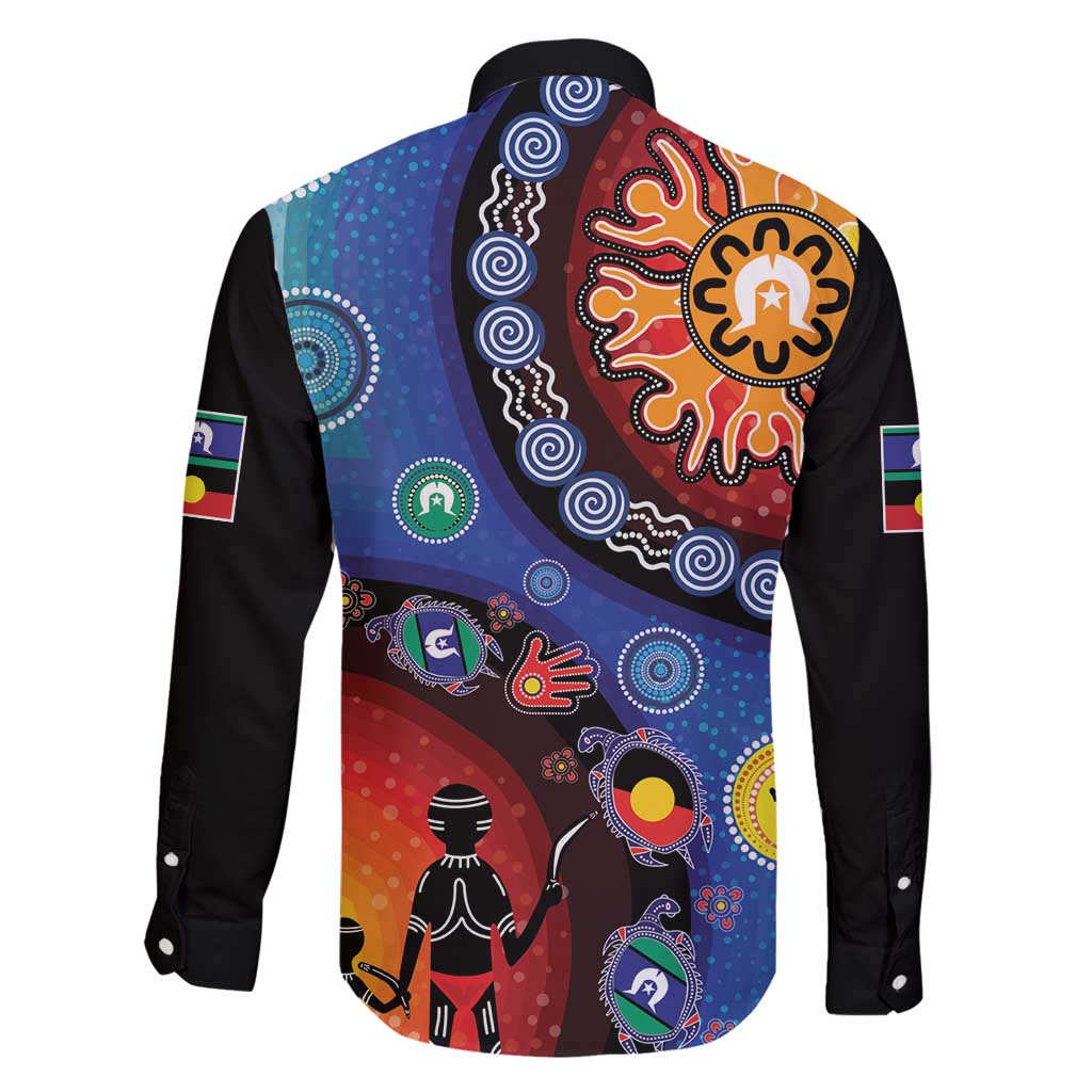 NAIDOC 2025 Our Voices Their Legacy Family Matching Summer Maxi Dress and Hawaiian Shirt