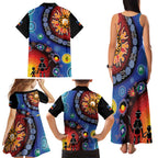 NAIDOC 2025 Our Voices Their Legacy Family Matching Tank Maxi Dress and Hawaiian Shirt