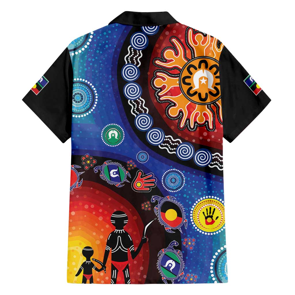 NAIDOC 2025 Our Voices Their Legacy Family Matching Tank Maxi Dress and Hawaiian Shirt