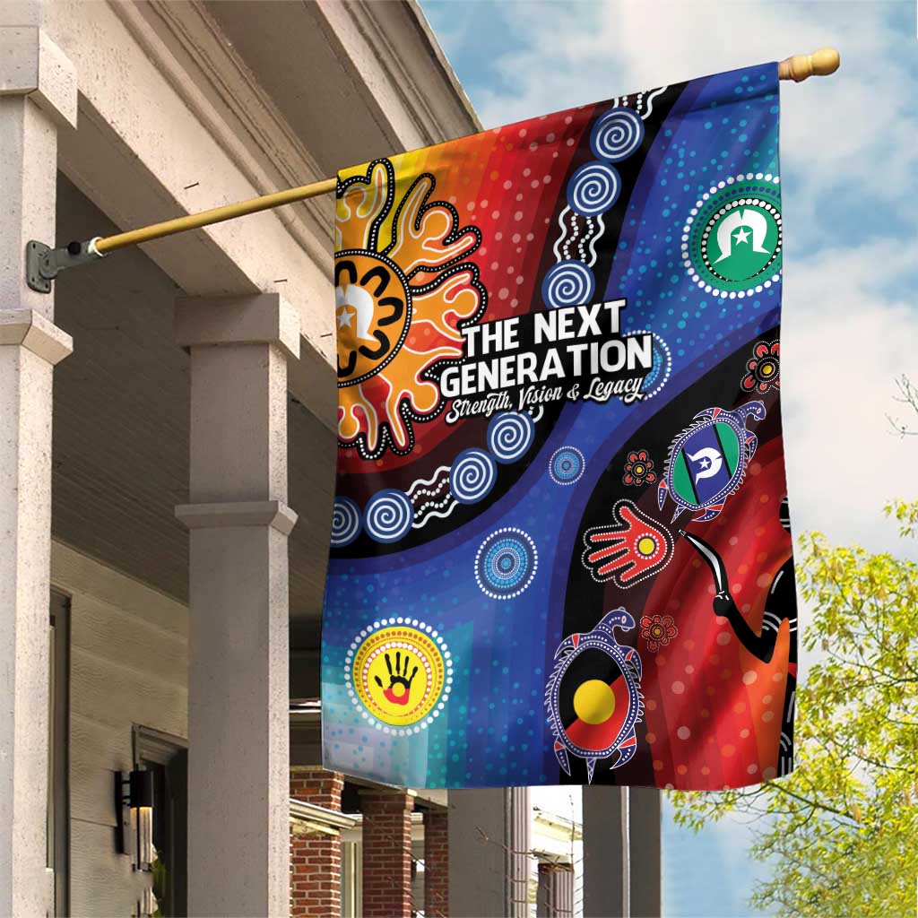 NAIDOC 2025 Our Voices Their Legacy Garden Flag
