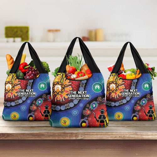 NAIDOC 2025 Our Voices Their Legacy Grocery Bag