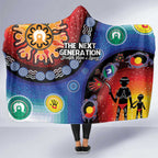 NAIDOC 2025 Our Voices Their Legacy Hooded Blanket