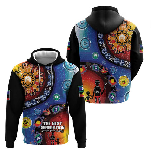 NAIDOC 2025 Our Voices Their Legacy Hoodie
