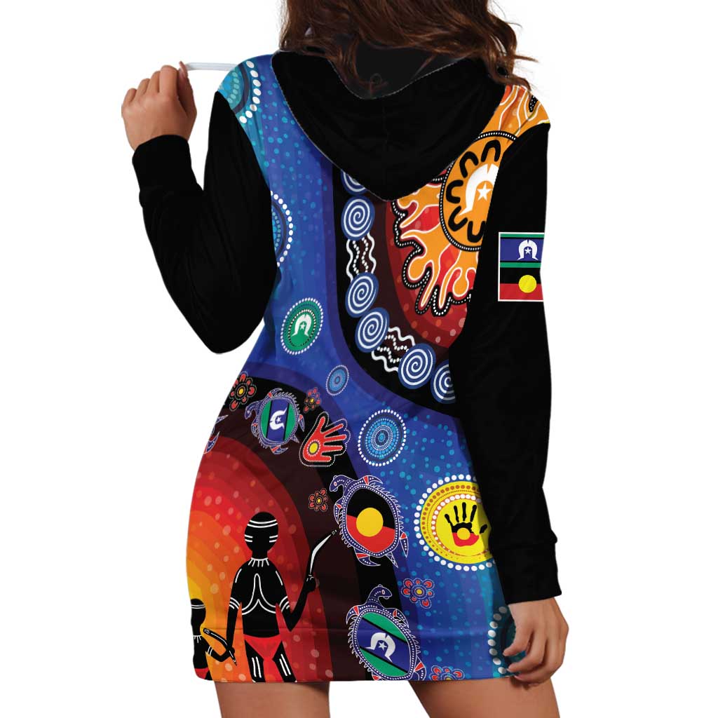 NAIDOC 2025 Our Voices Their Legacy Hoodie Dress