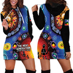 NAIDOC 2025 Our Voices Their Legacy Hoodie Dress