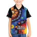 NAIDOC 2025 Our Voices Their Legacy Kid Hawaiian Shirt