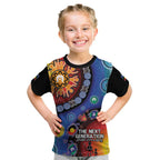 NAIDOC 2025 Our Voices Their Legacy Kid T Shirt