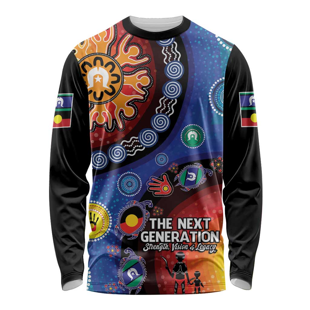 NAIDOC 2025 Our Voices Their Legacy Long Sleeve Shirt