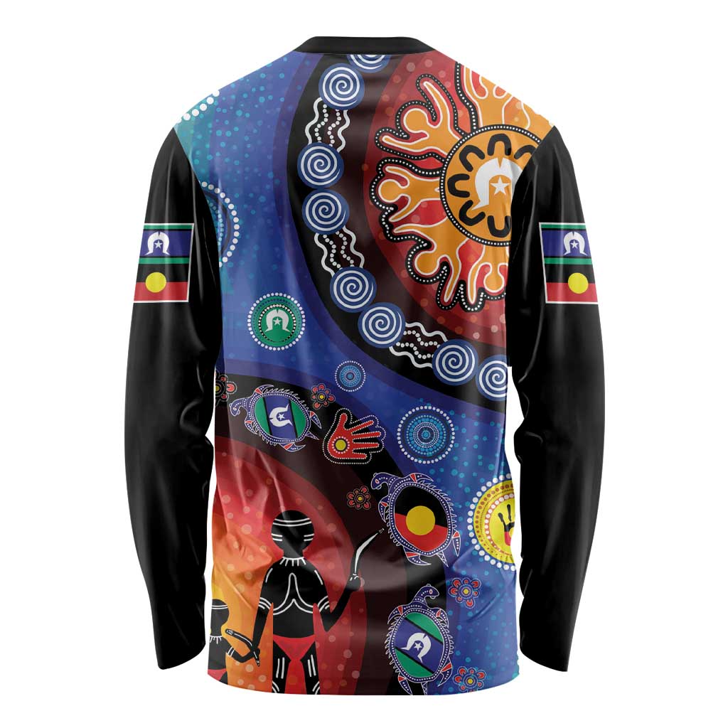 NAIDOC 2025 Our Voices Their Legacy Long Sleeve Shirt