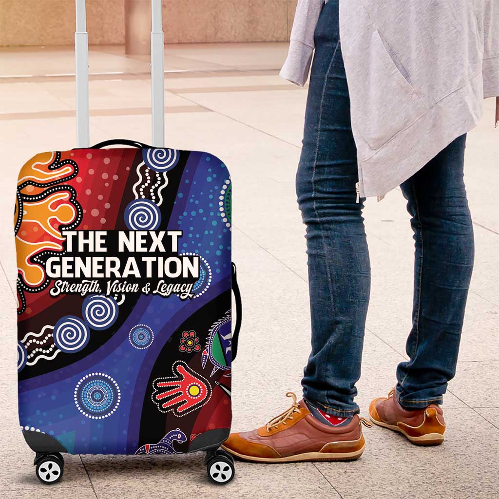NAIDOC 2025 Our Voices Their Legacy Luggage Cover
