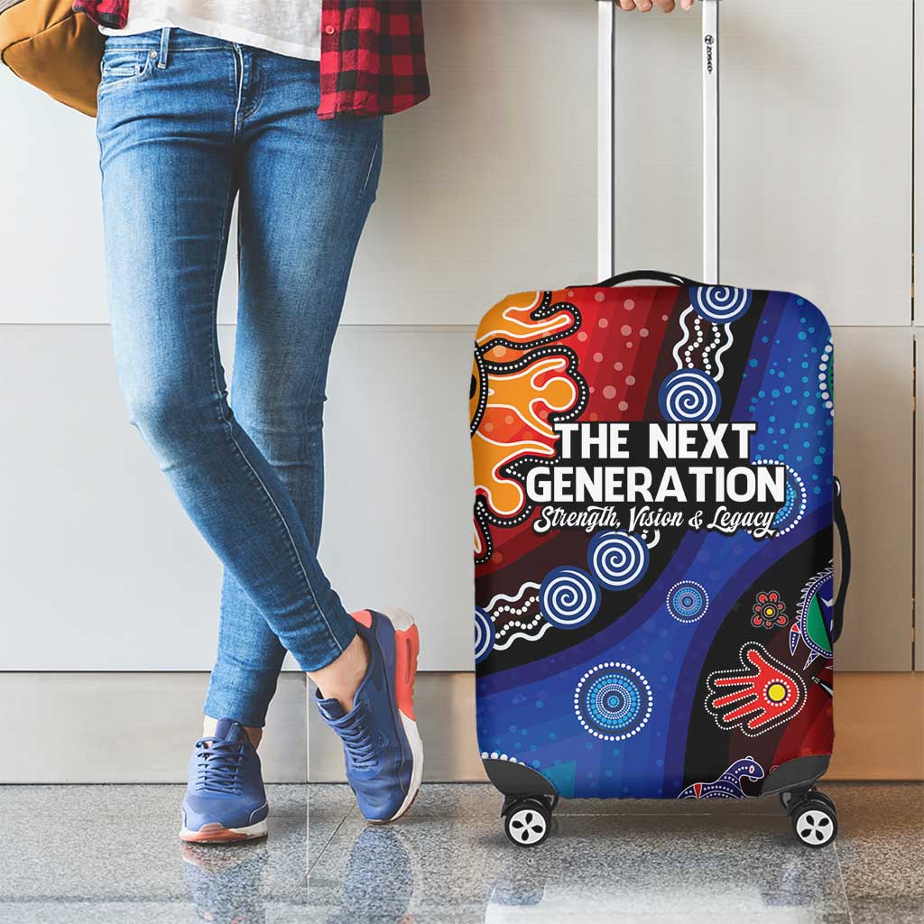 NAIDOC 2025 Our Voices Their Legacy Luggage Cover