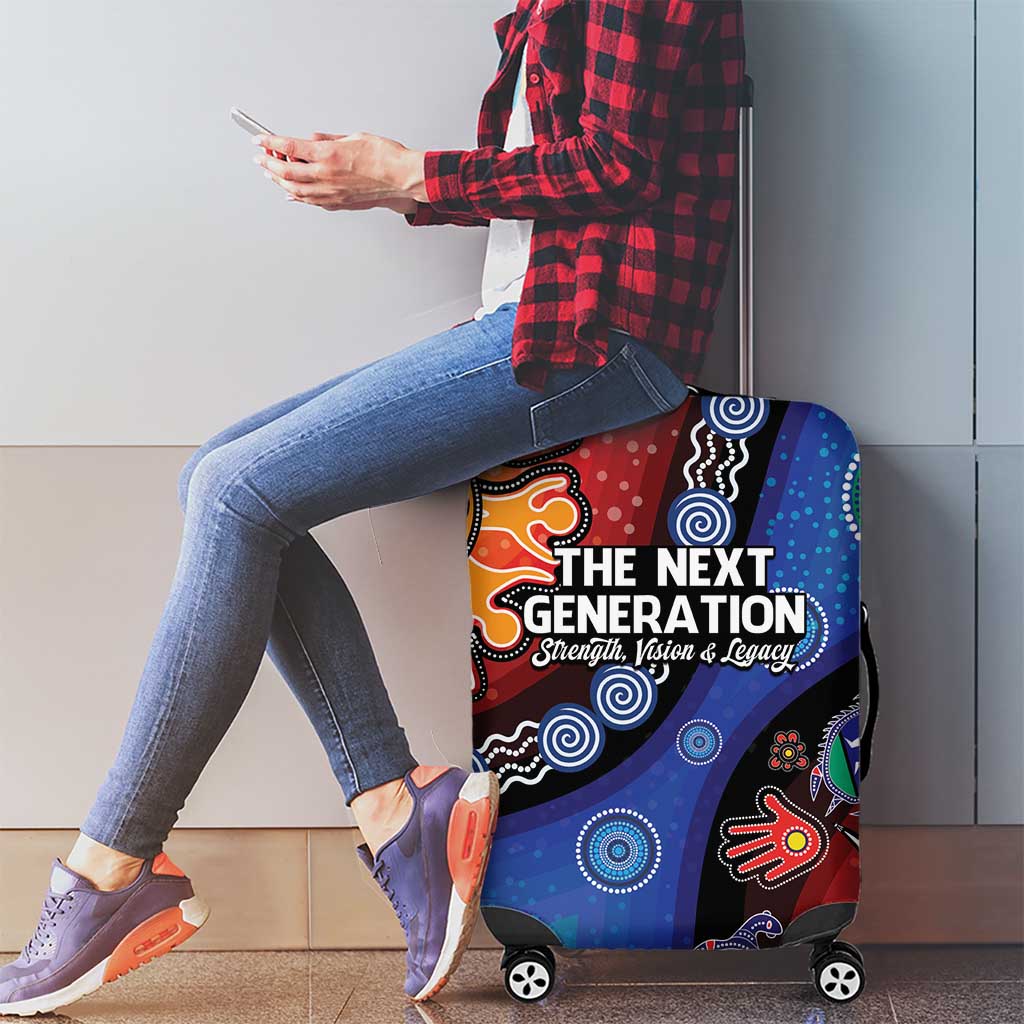 NAIDOC 2025 Our Voices Their Legacy Luggage Cover