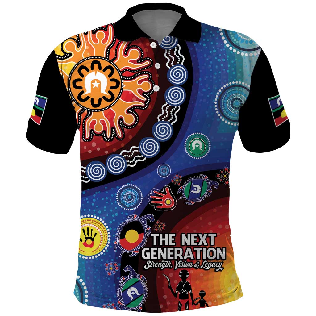 NAIDOC 2025 Our Voices Their Legacy Polo Shirt