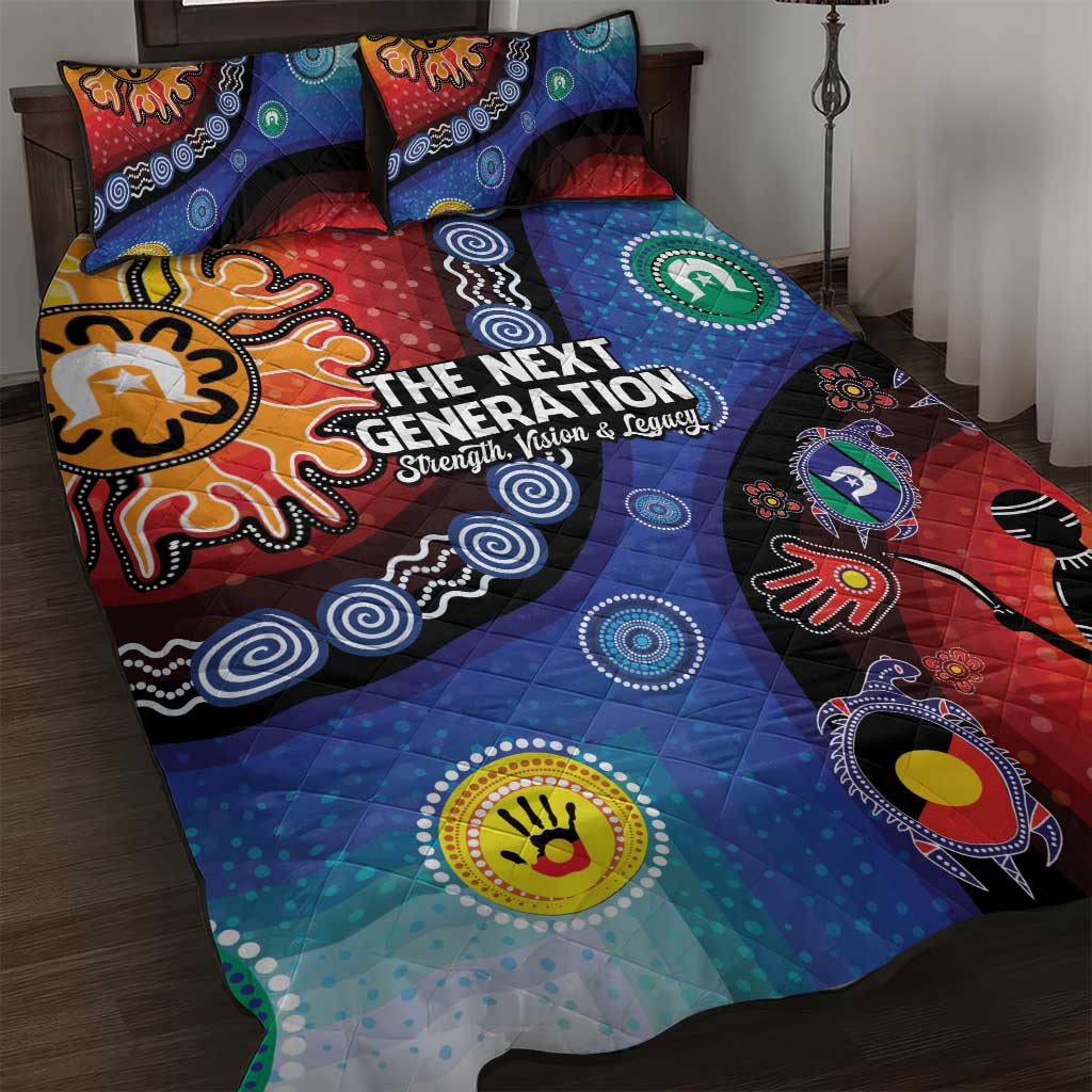 NAIDOC 2025 Our Voices Their Legacy Quilt Bed Set
