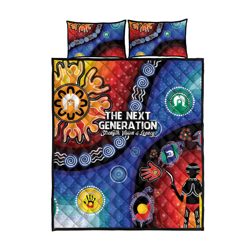 NAIDOC 2025 Our Voices Their Legacy Quilt Bed Set
