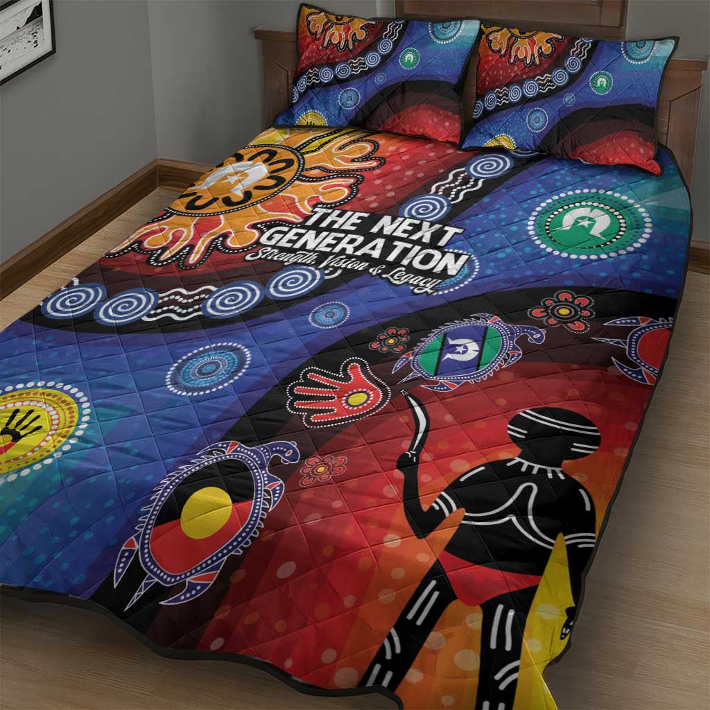 NAIDOC 2025 Our Voices Their Legacy Quilt Bed Set
