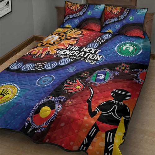 NAIDOC 2025 Our Voices Their Legacy Quilt Bed Set