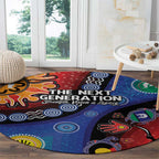 NAIDOC 2025 Our Voices Their Legacy Round Carpet