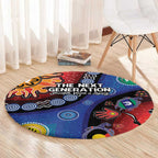 NAIDOC 2025 Our Voices Their Legacy Round Carpet