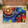 NAIDOC 2025 Our Voices Their Legacy Rubber Doormat