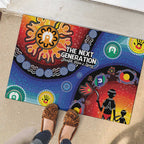 NAIDOC 2025 Our Voices Their Legacy Rubber Doormat