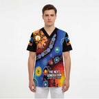 NAIDOC 2025 Our Voices Their Legacy Scrub Top - Aussie Hoodie