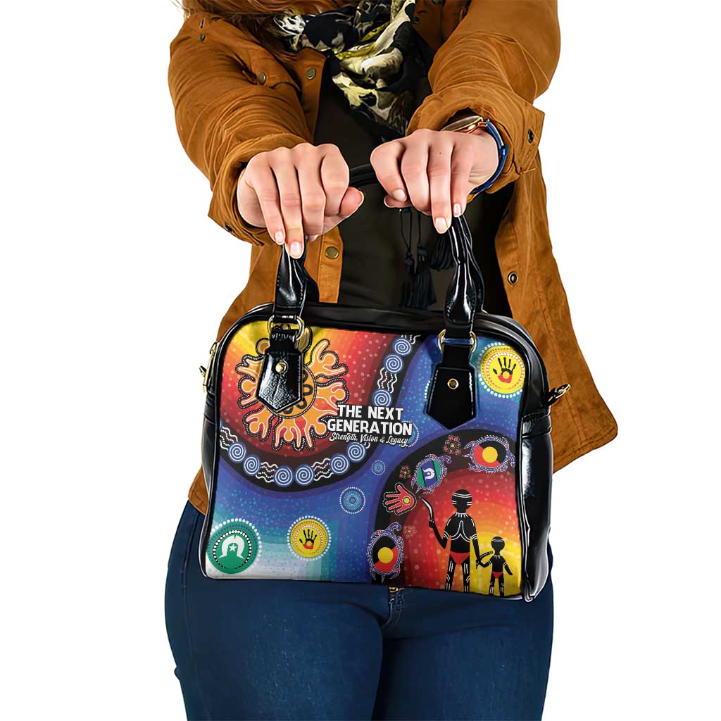NAIDOC 2025 Our Voices Their Legacy Shoulder Handbag