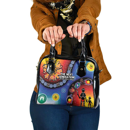 NAIDOC 2025 Our Voices Their Legacy Shoulder Handbag