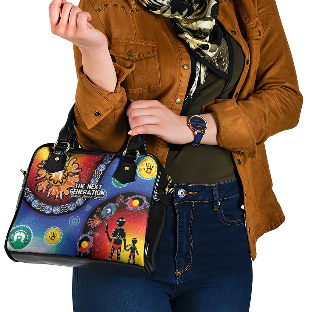 NAIDOC 2025 Our Voices Their Legacy Shoulder Handbag