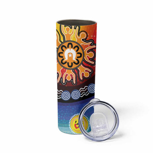 NAIDOC 2025 Our Voices Their Legacy Skinny Tumbler