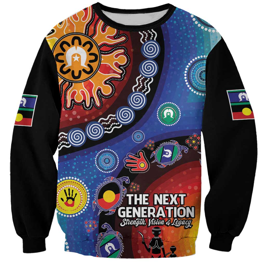 NAIDOC 2025 Our Voices Their Legacy Sweatshirt