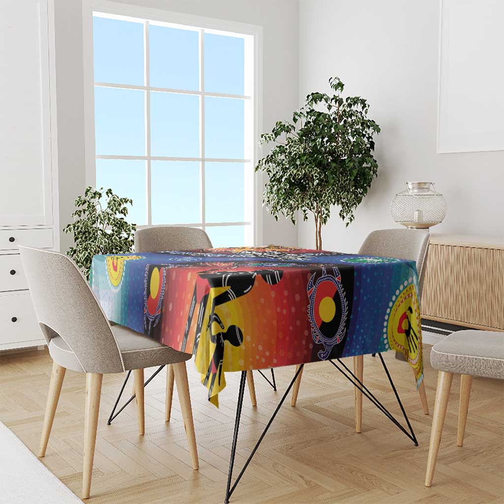NAIDOC 2025 Our Voices Their Legacy Tablecloth