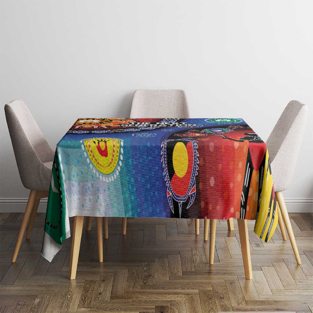 NAIDOC 2025 Our Voices Their Legacy Tablecloth