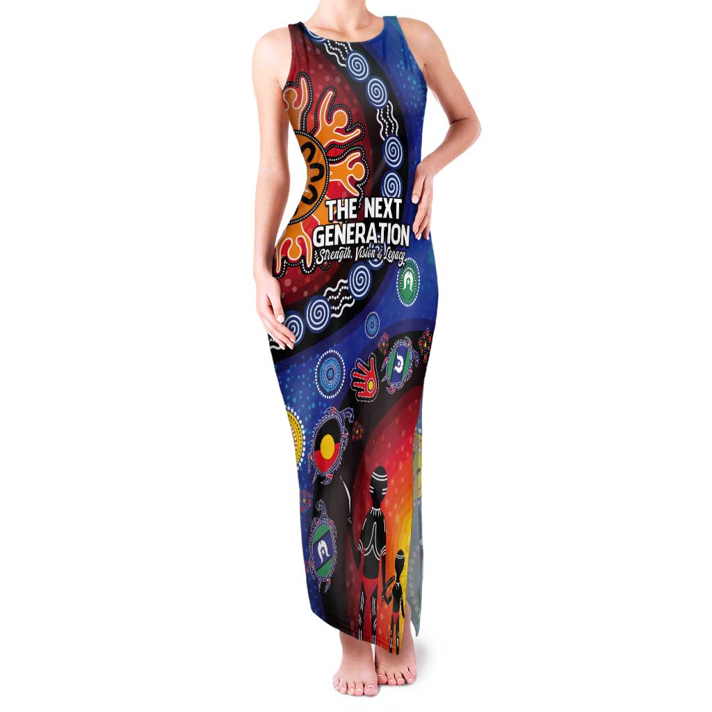 NAIDOC 2025 Our Voices Their Legacy Tank Maxi Dress