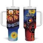 NAIDOC 2025 Our Voices Their Legacy Tumbler With Handle