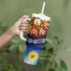 NAIDOC 2025 Our Voices Their Legacy Tumbler With Handle