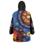 NAIDOC 2025 Our Voices Their Legacy Wearable Blanket Hoodie