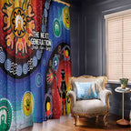 NAIDOC 2025 Our Voices Their Legacy Window Curtain