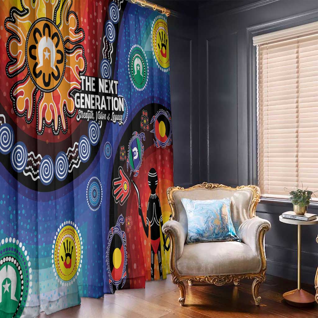 NAIDOC 2025 Our Voices Their Legacy Window Curtain