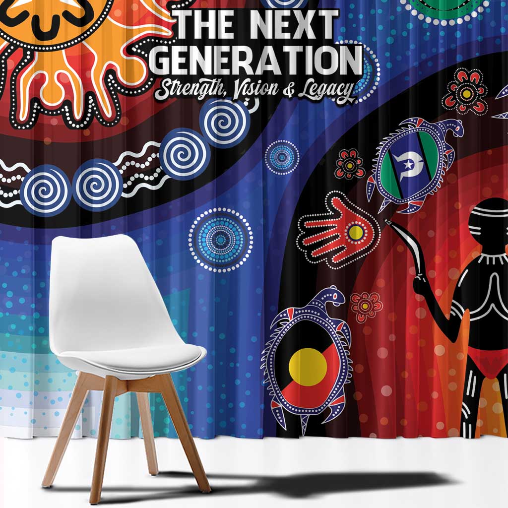 NAIDOC 2025 Our Voices Their Legacy Window Curtain