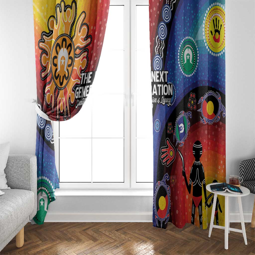 NAIDOC 2025 Our Voices Their Legacy Window Curtain