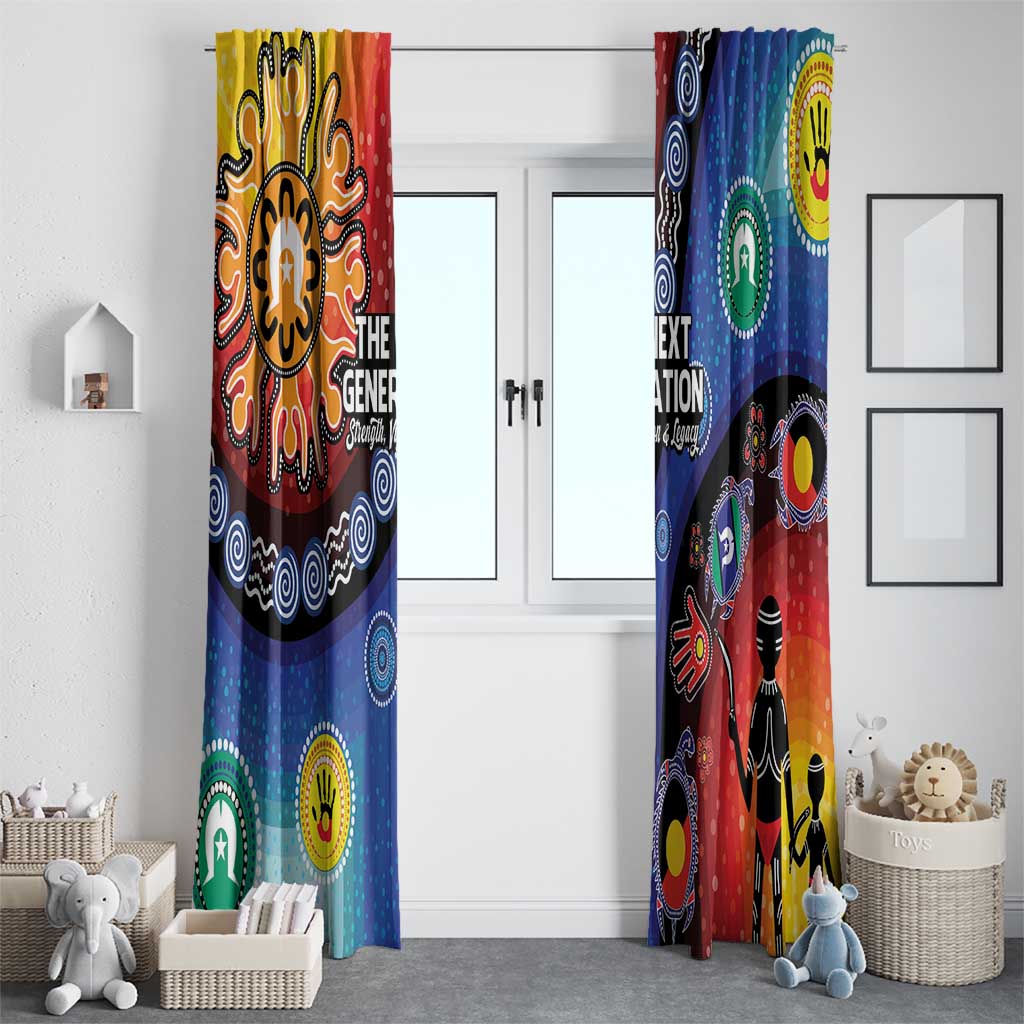 NAIDOC 2025 Our Voices Their Legacy Window Curtain